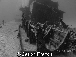 wreck:  russian destroyer off coast of little cayman.  De... by Jason Francis 